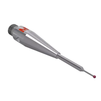 Taster M3, Kugel Rubin, ∅ 0,5 mm