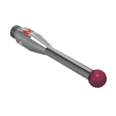 Taster M3, Kugel Rubin, ∅ 3 mm K651108