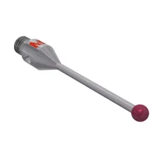 Taster M3, Kugel Rubin, ∅ 2 mm