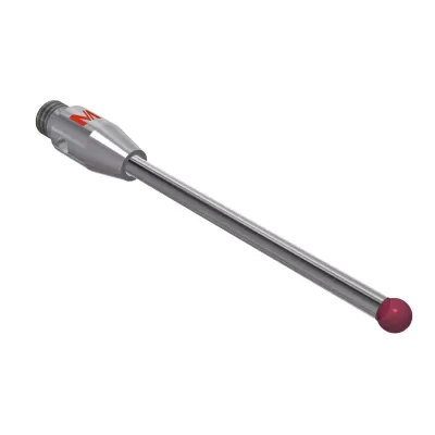 Taster M3, Kugel Rubin, ∅ 2 mm K651120