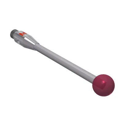Taster M3, Kugel Rubin, ∅ 5 mm K651124