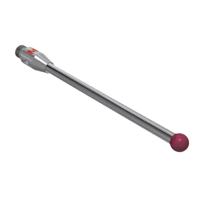 Taster M3, Kugel Rubin, ∅ 3 mm K651129