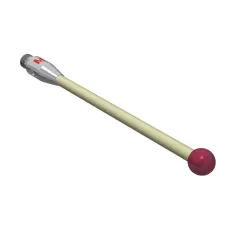 Taster M3, Kugel Rubin, ∅ 4 mm K651141