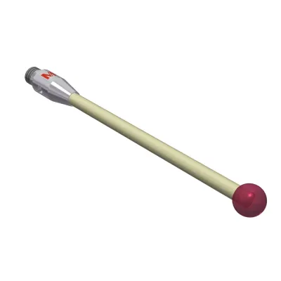 Taster M3, Kugel Rubin, ∅ 4 mm K651141
