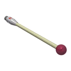 Taster M3, Kugel Rubin, ∅ 5 mm K651142