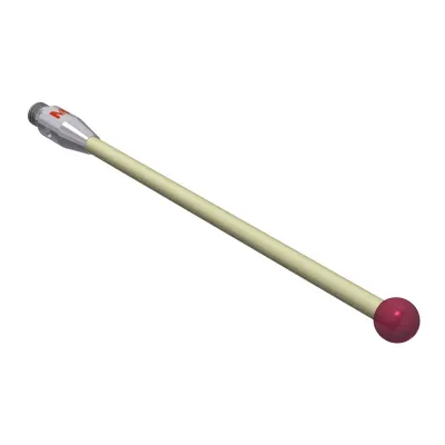Taster M3, Kugel Rubin, ∅ 4 mm K651144