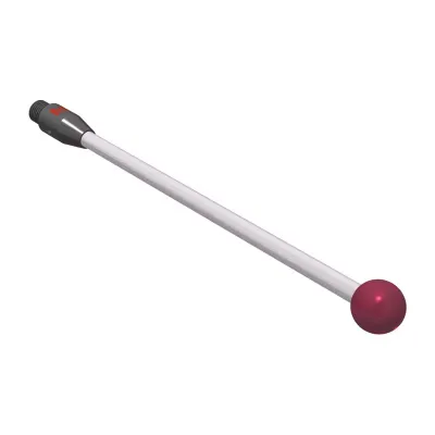 Taster M3, Kugel Rubin, ∅ 5 mm K651145