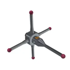 5-Wege-Taster M3, Kugel Rubin, ∅ 2 mm