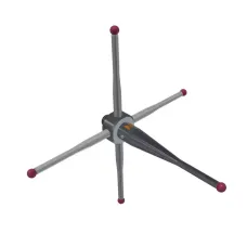 5-Wege-Taster M3, Kugel Rubin, ∅ 2 mm K651164