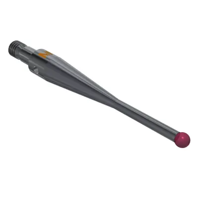 Taster für 5-Wege-Tasterhalter M3, Kugel Rubin, ∅ 2 mm K651166
