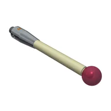 Taster M4, Kugel Rubin, ∅ 8 mm