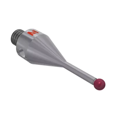 Taster M4, Kugel Rubin, ∅ 2 mm