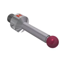 Taster M4, Kugel Rubin, ∅ 4 mm