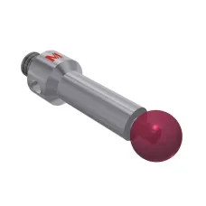 Taster M4, Kugel Rubin, ∅ 6 mm