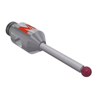 Taster M2, Kugel Rubin, ∅ 1,0  mm
