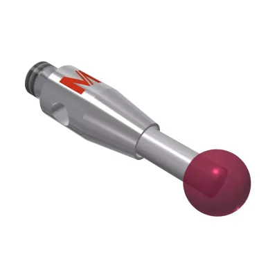 Taster M2, Kugel Rubin, ∅ 3 mm K651242