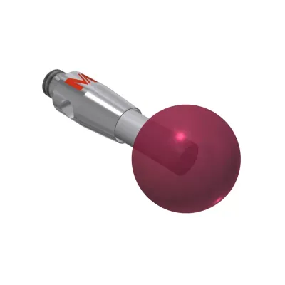 Taster M2, Kugel Rubin, ∅ 6 mm K651244