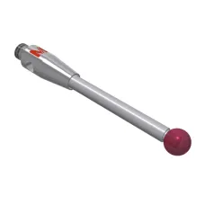 Taster M2, Kugel Rubin, ∅ 2,5 mm K651252