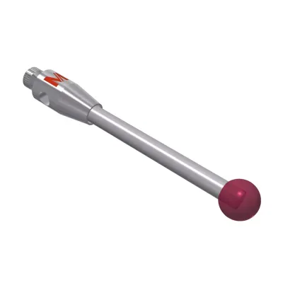 Taster M2, Kugel Rubin, ∅ 3 mm K651253