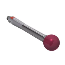 Taster M2, Kugel Rubin, ∅ 5 mm K651254