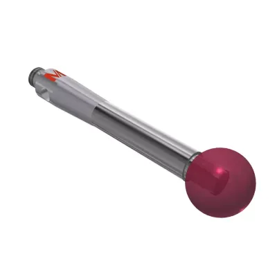 Taster M2, Kugel Rubin, ∅ 5 mm K651254