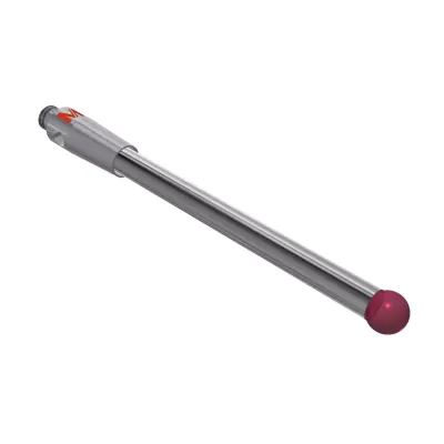 Taster M2, Kugel Rubin, ∅ 2,5 mm K651259