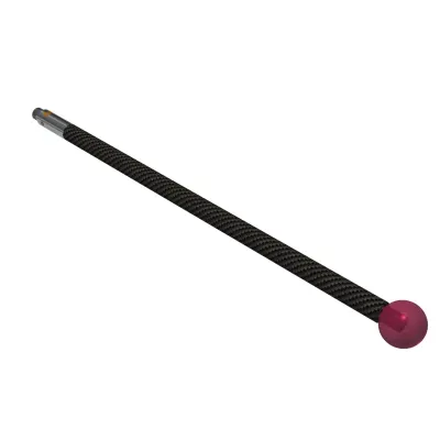 Taster M3, Kugel Rubin, ∅ 8 mm K651309