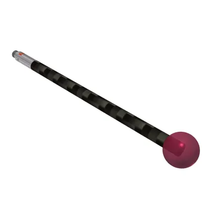 Taster M3, Kugel Rubin, ∅ 10 mm