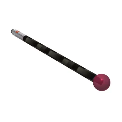 Taster M2, Kugel Rubin, ∅ 6 mm K651349