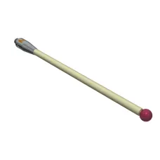 Taster M4, Kugel Rubin, ∅ 6 mm K651403