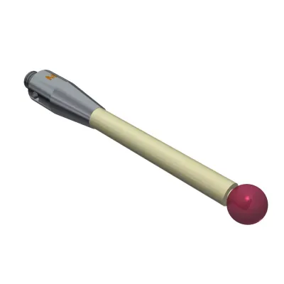 Taster Keramik M4, Kugel Rubin, ∅ 6 mm