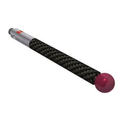 Taster M2, Kugel Rubin, ∅ 4 mm K651414