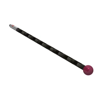 Taster M2, Kugel Rubin, ∅ 6 mm K651418