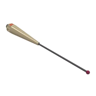 Taster M5, Kugel Rubin, ∅ 3 mm K651516