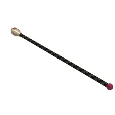 Taster CFK M5, Kugel Rubin, ∅ 6 mm