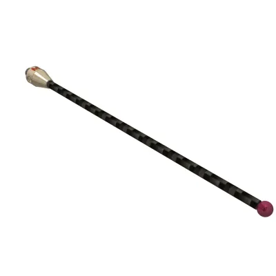 Taster CFK M5, Kugel Rubin, ∅ 6 mm