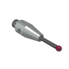 Taster M2, Kugel Rubin, ∅ 1 mm,