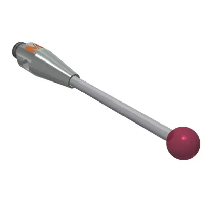 Taster M2, Kugel Rubin, ∅ 2,5 mm K651547