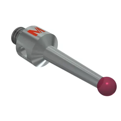 Taster M4, für Werkzeugmaschinen, Kugel Rubin, ∅ 3 mm