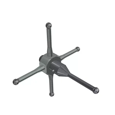 5-Wege-Taster M3, Kugel Siliziumnitrid ∅ 2 mm K651578