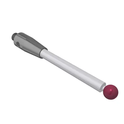 Taster M4, Kugel Rubin, ∅ 5 mm, K651588