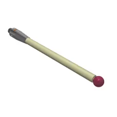 Taster M4, Kugel Rubin, ∅ 3 mm