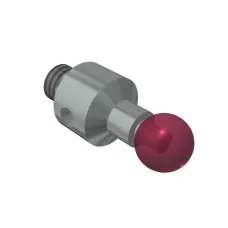 Taster M4, Kugel Rubin, ∅ 5 mm, K651591
