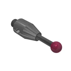 Taster M4, Kugel Rubin, ∅ 4 mm,