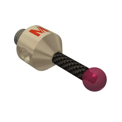 Taster M5, Kugel Rubin, ∅ 5 mm K651707