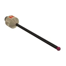 Taster M5, Kugel Rubin, ∅ 2,5 mm K651711