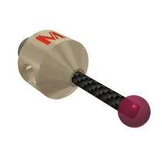 Taster M5, Kugel Rubin, ∅ 4 mm K651716