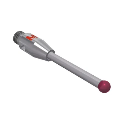 Taster M3, Kugel Rubin, ∅ 2 mm K651745